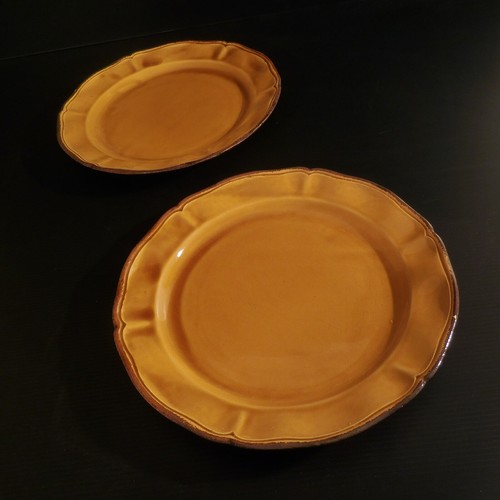 Assiettes plates faïence - assiettes,