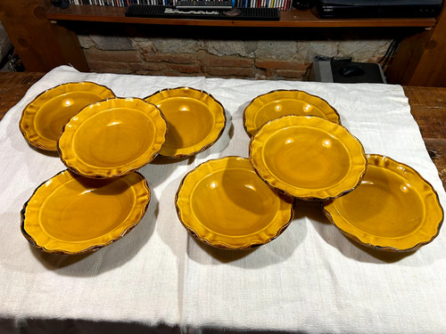 Lot assiettes creuses - 8,